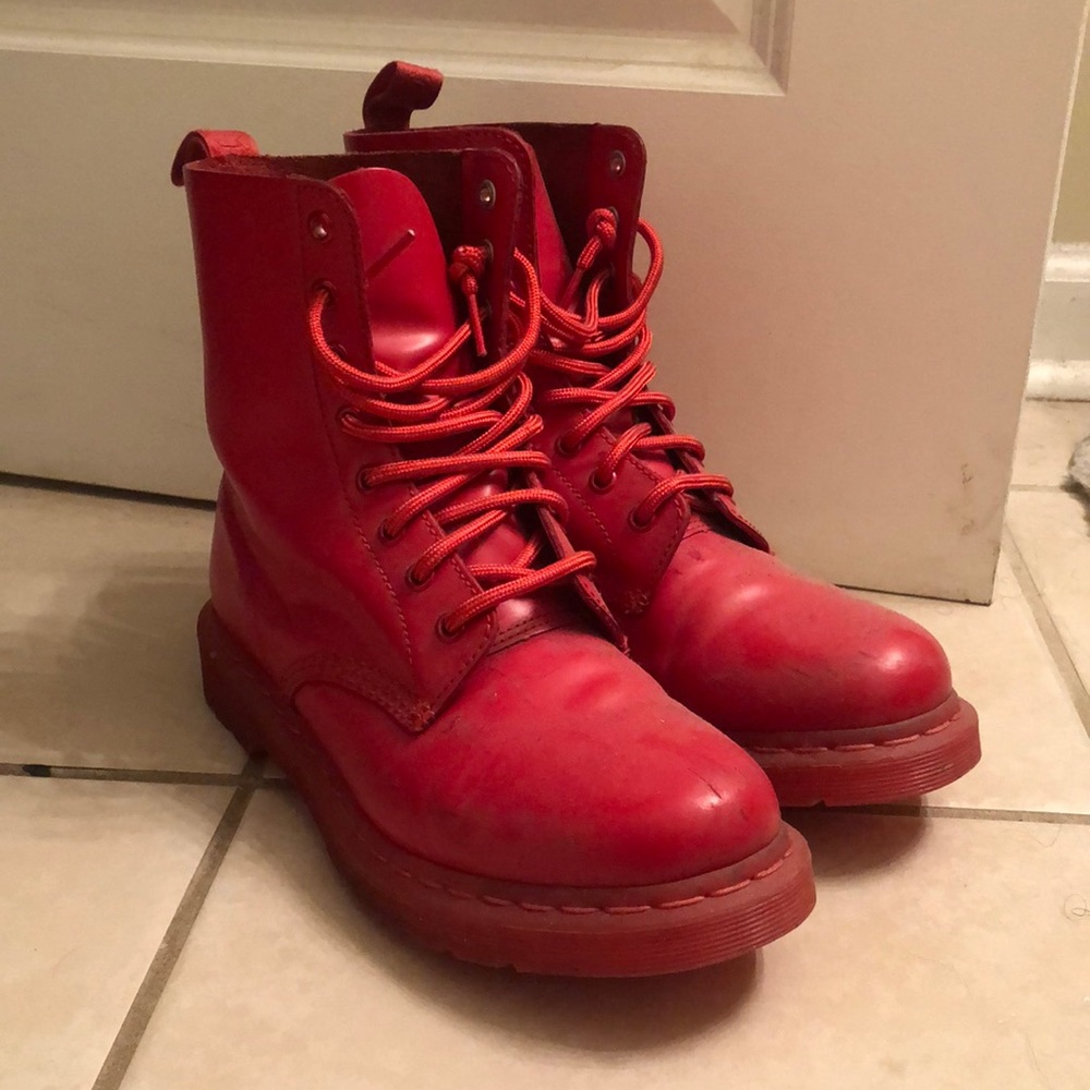 Red Original Doc Martens